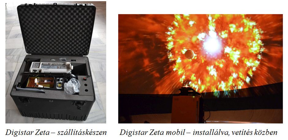 Digistar Zeta – szállításkészen