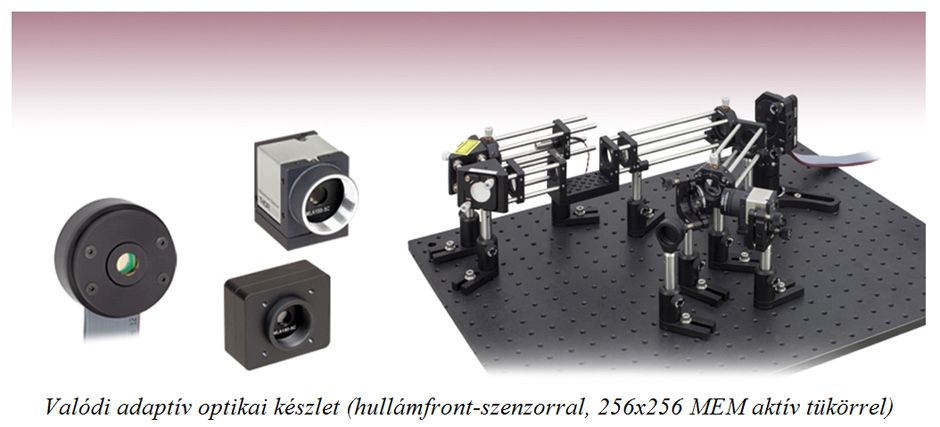 Valódi adaptív optikai készlet
