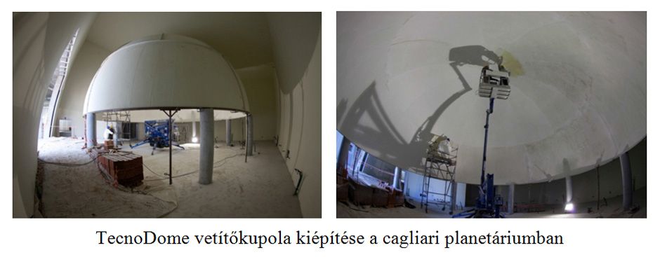 TecnoDome vetítőkupola 
